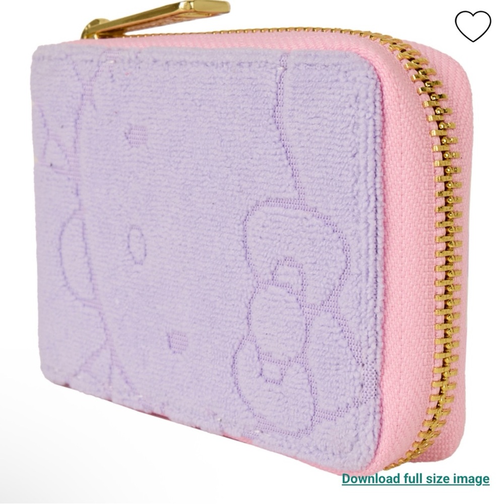 SDCC Limited Edition Hello Kitty & Friends Color Block Terry Cloth BP and Wallet - Picture 8 of 8